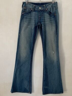 True Religion flare leg jeans